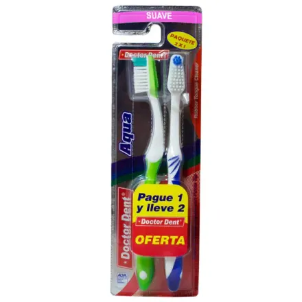 Doctor Dent Cepillo Dental Aqua Suave x Paq (2)
