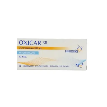 Oxicar XR 300 mg Oxcarbamazepina