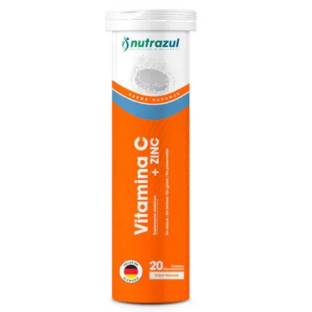 Nutrazul Vitamina C + Zinc x Tubo (20)