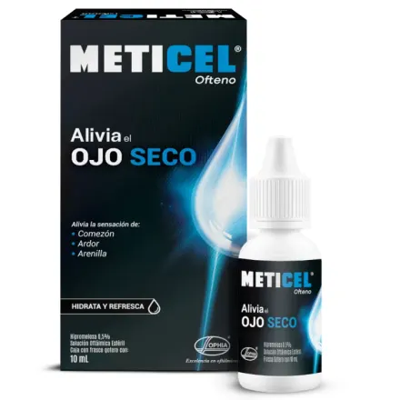 Meticel (Sol.oft.) x 10 ml Hipromelosa