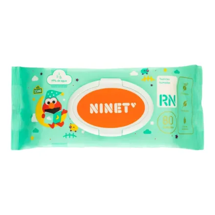 Ninet Toallitas Humedas Rn Recien Nacido Paq x 80