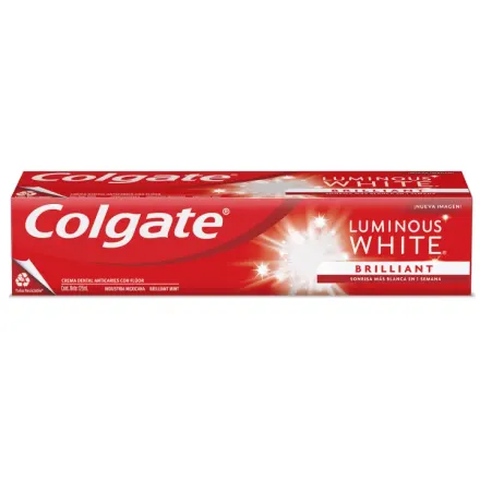 Colgate Crema Dental Luminous White Brilliant x 125 ml