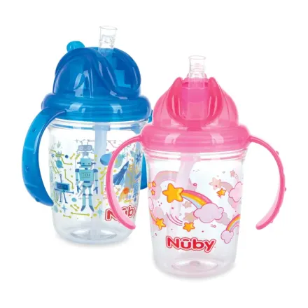 Nuby Flip N Sip Vasito Con Sorbete 8 Oz 12m+ Lc10532 x 1pieza
