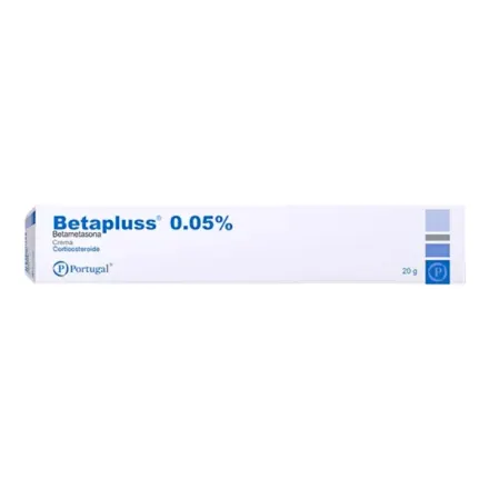 Betametasona 0.05 % Crema Dermica Betapluss x 20 g