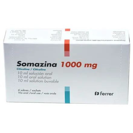Somazina 1000 mg Solucion Oral Citicolina
