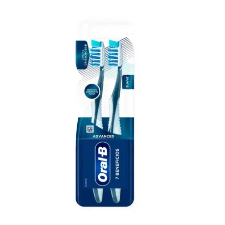 Oral B Cepillo Dental 7 Beneficios Advanced x 1 Paq (2)