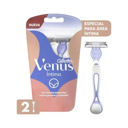 Gillette Venus Intima Maquina De Afeitar x Paq (2)