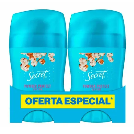 Secret Powder Protect Cotton Stick x Paq (2) Oferta Especial