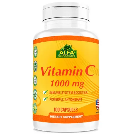 Vitamina C 1 g Alfa Frasco x 100 comp