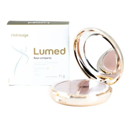 Lumed Base Compacta Tono Oscuro Fps 50 x 11 g