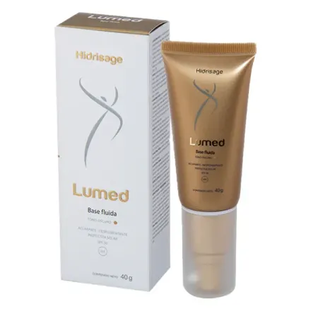 Lumed Base Fluida Tono Oscuro Fps 50 x 40 g