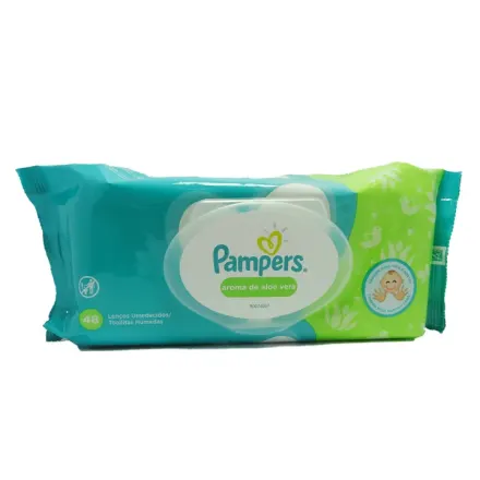 Pampers Toallitas Humedas Aroma De Aloe Vera x Paq (48)