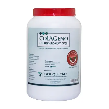 Colageno Hidrolizado Sabor Arandano Solquifar x 300 g