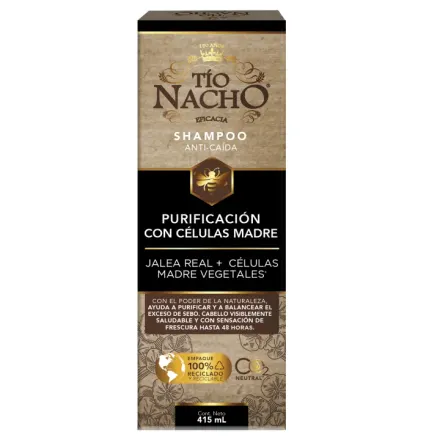 Tio Nacho Purificacion Con Celulas Madre Shampoo x 415 ml