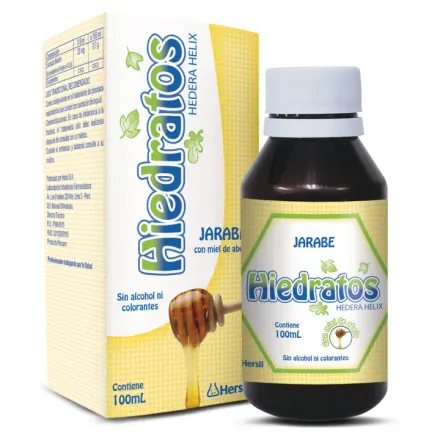 Hiedratos 35 mg / 5 ml Jarabe x 100 ml Hedera Helix