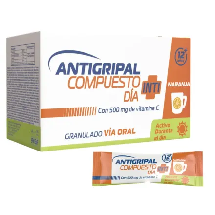 Antigripal Compuesto Dia Inti Naranja