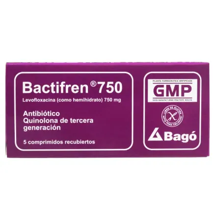 Bactifren 750 mg Levofloxacina