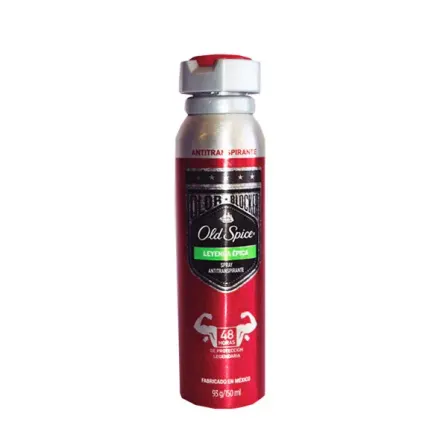 Old Spice Sudor Defense Leyenda Epica Antitranspirante Aerosol x 150 ml