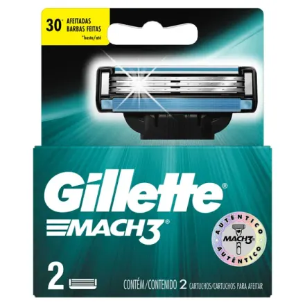 Gillette Mach3 Repuestos De Afeitadora x Paq <2>