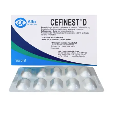 Cefinest D 400 mg Disp Cefixima