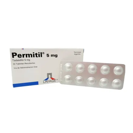 Permitil 5 mg Tadalafilo