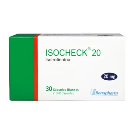 Isocheck 20 mg Isotretinoina