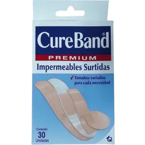 Cure Band Premium Venditas Impermeables Surtidas x Caja (30)