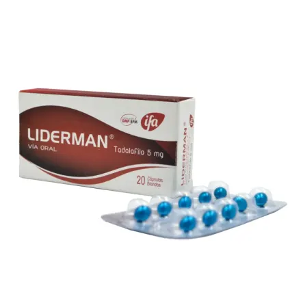 Liderman 5 mg Tadalafilo