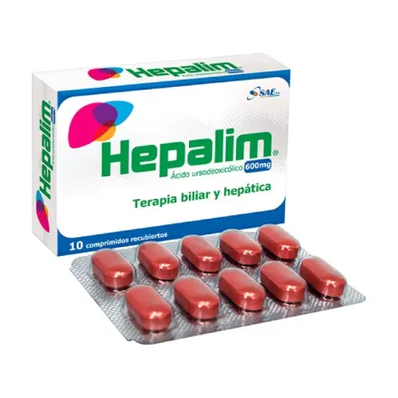 Hepalim 600 mg Acido Ursodeoxicolico