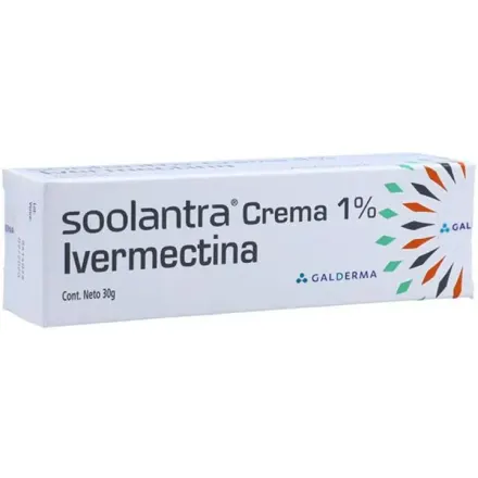 Soolantra 1 % Crema Dermica x 30 g Ivermectina