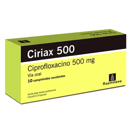 Ciriax 500 mg Ciprofloxacina