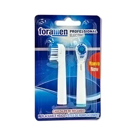 Foramen Recambio Cepillo Electrico x Pack (2)