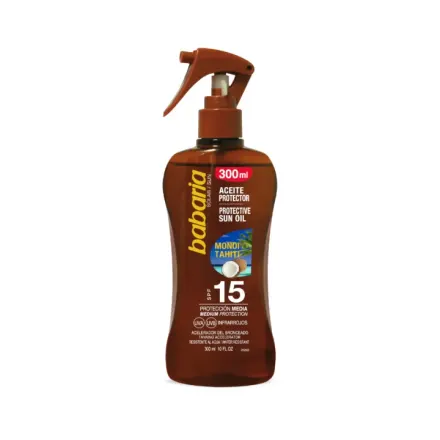 Babaria Aceite Protector Bronceador x 300 ml