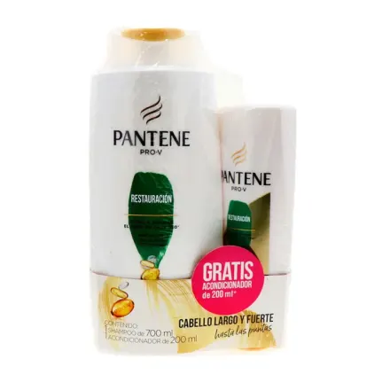 Pantene Pro V Shampoo Restauracion 700ml + Ac 200 ml x 1 Promo