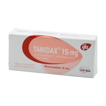 Tanidax 15 mg Rivaroxaban