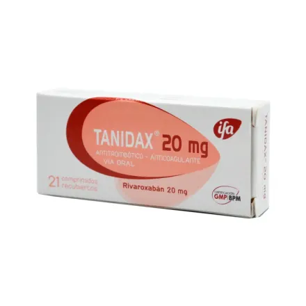 Tanidax 20 mg Rivaroxaban