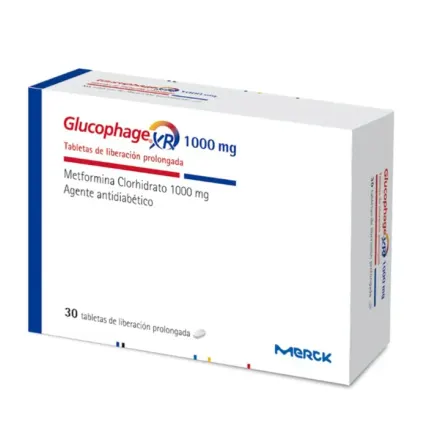Glucophage XR 1000 mg Metformina