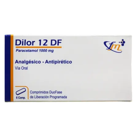Dilor 12 Df 1 g Paracetamol