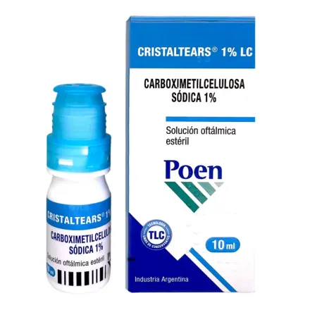 Cristaltears 1 % Lc (Sol.oft.) x 10 ml Carboximetilcelulosa