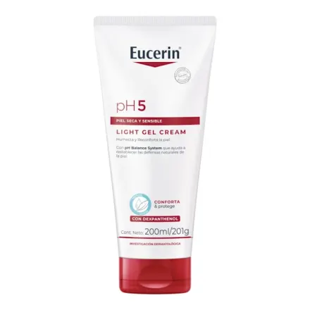 Eucerin Ph5 Light Gel Cream Piel Seca Y Sensible x 200 ml