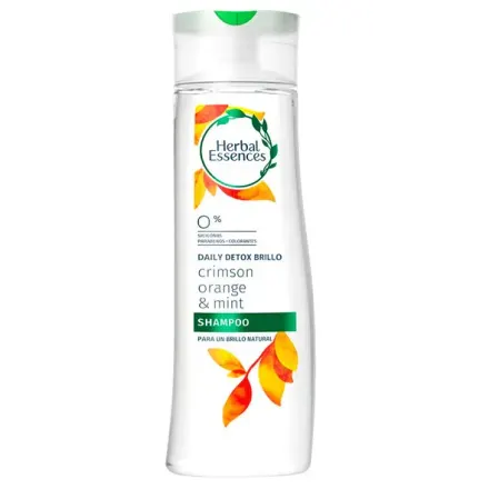 Herbal Essences Shampoo Crimson Orange % Mint x 300 ml