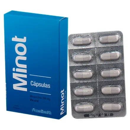 Minot 100 mg Minociclina