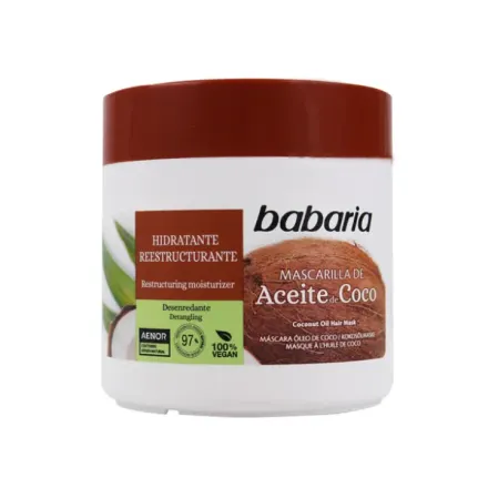 Babaria Mascarilla De Aceite De Coco x 400 ml
