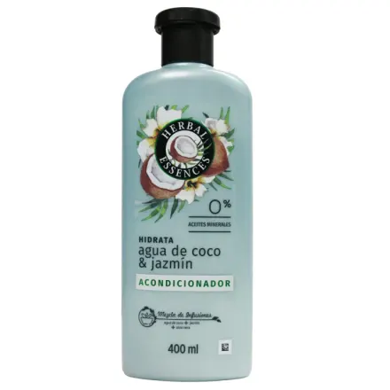 Herbal Essences Acondicionador Agua De Coco Y Jazmin x 400 ml