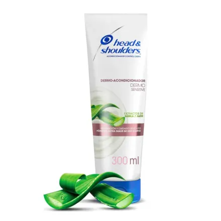 Head And Shoulders Dermo Acondicionador Extractos De Aloe x 300 ml