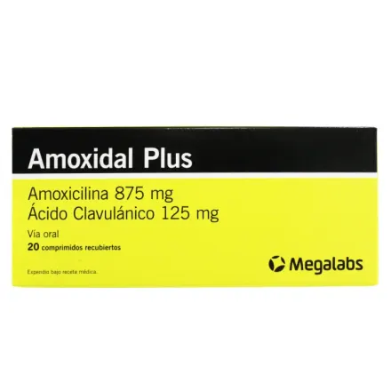 Amoxidal Plus 875 mg / 125 mg