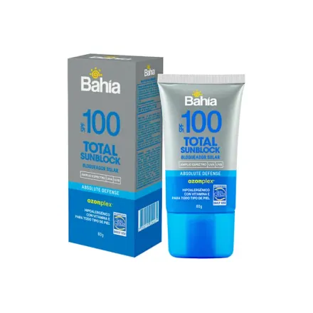 Bahia Protector Solar Total Sunblock Fps 100 x 60 g