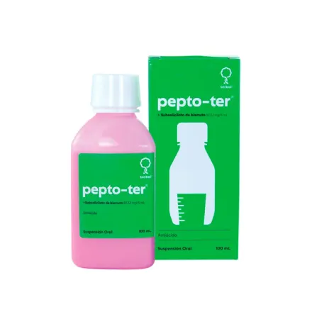 Peptoter Suspension x 100 ml Subsalicilato De Bismuto
