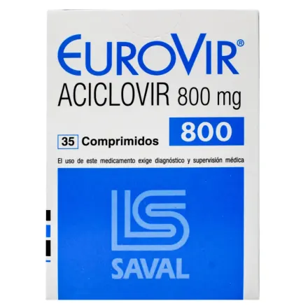 Eurovir 800 mg Aciclovir