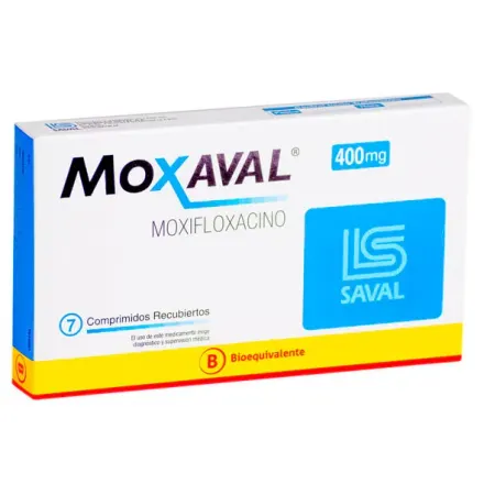 Moxaval 400 mg Moxifloxacino